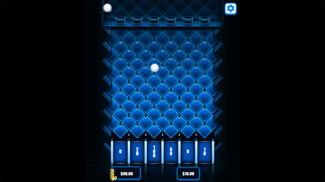 Winning in Plinko slot